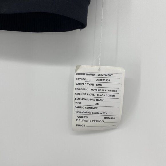 NWT Free People Move Me Bra XS printed sports bra - Picture 7 of 12